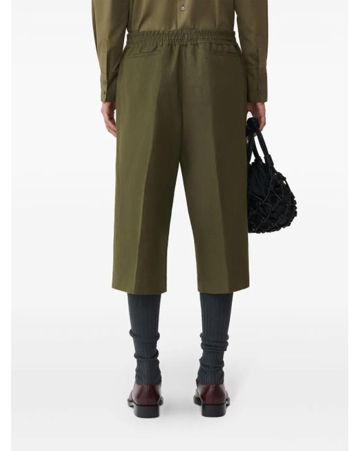 Fabiana Filippi Green Bermuda Shorts