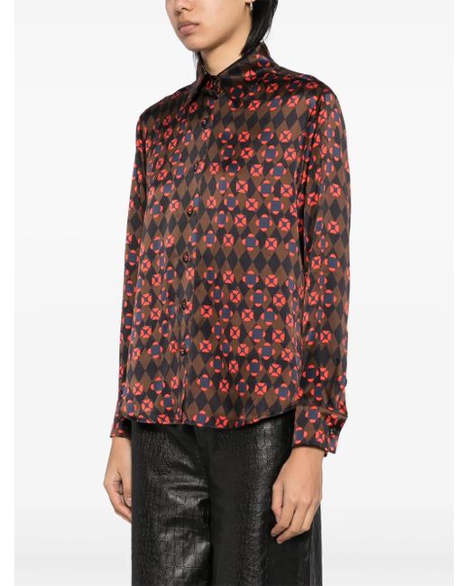 Cynthia Rowley Brown Collectable Shirt