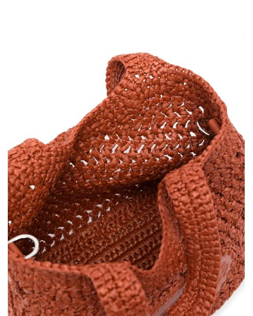 Tod's Brown Shopper Mit Logo-Patch