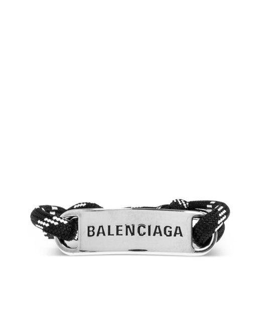 Balenciaga Plate ブレスレット White