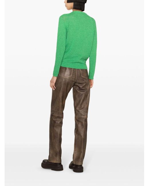Zadig & Voltaire Green Regliss Wings Pullover