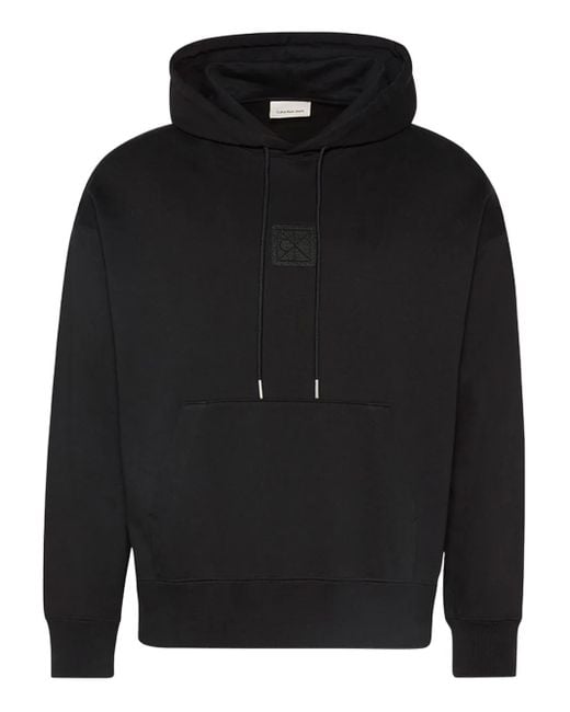 Calvin Klein Black Drawstring Hoodie for men