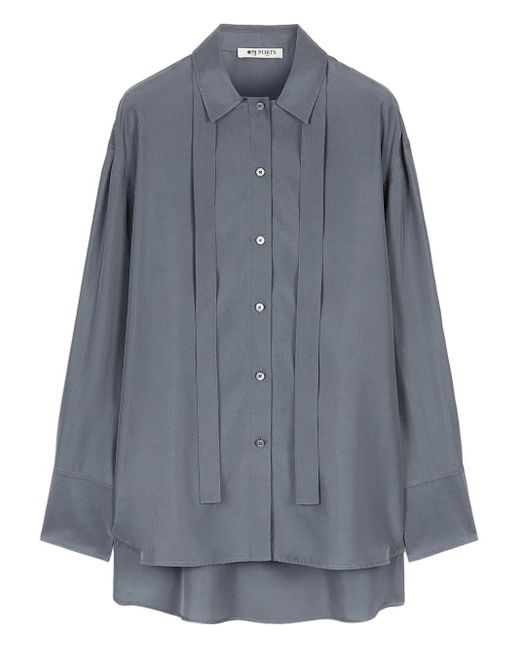 Ports 1961 Blue Button-Up Shirt