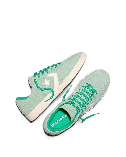 Converse Green All Star Classic Suede Sneakers