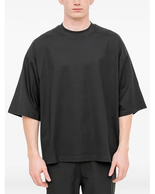 JOE CHIA Black Drift Form T-Shirt for men
