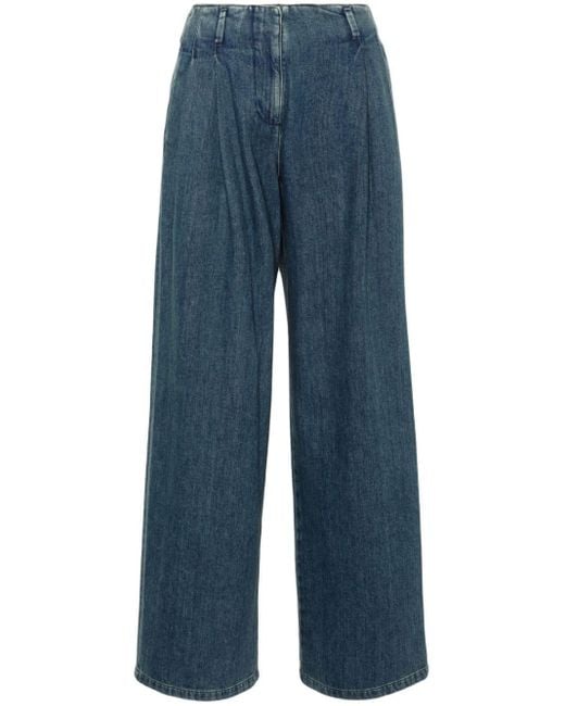 Golden Goose Deluxe Brand Blue Flavia High-waisted Straight-leg Jeans