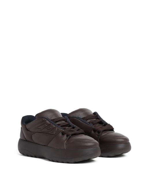 DSquared² Brown Icon New Generation Sneakers for men