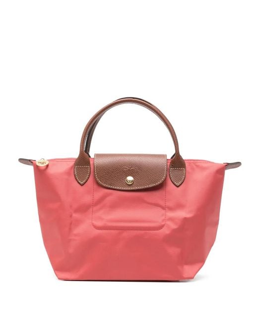 Longchamp Pink Le Pliage Original S Handbag