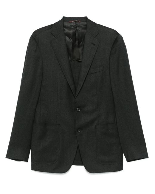 Canali Black Wool Blazer for men