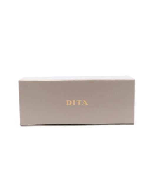 Dita Eyewear Green Dubsystem Square-Frame Sunglasses