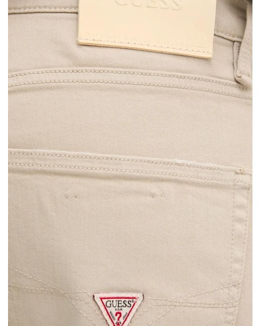Guess Natural Logo-Patch Chinos for men
