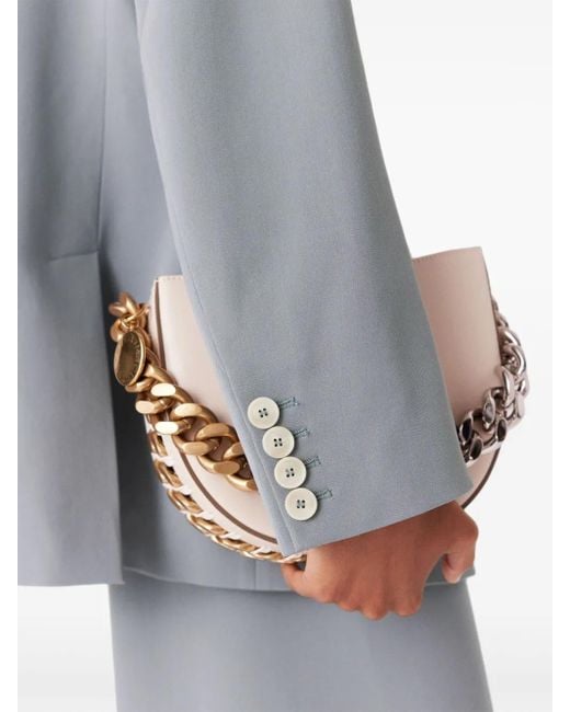 Stella McCartney Blue Double-Breasted Blazer