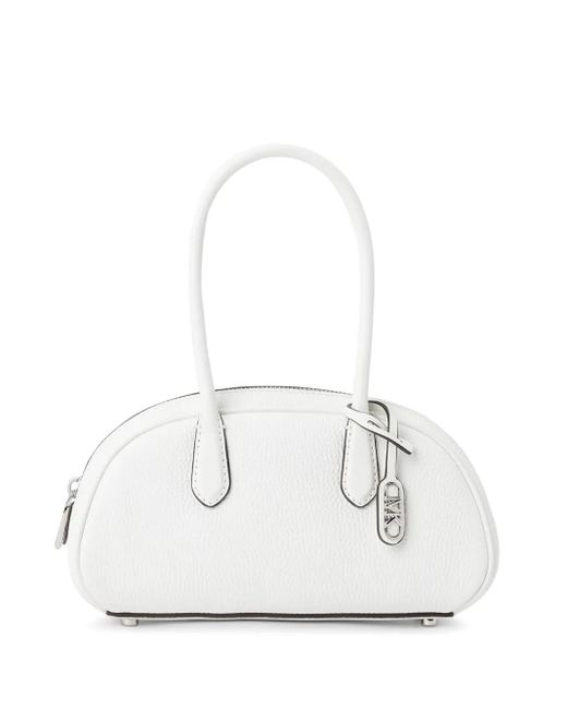 Borsa A Spalla Lulu Piccola di Michael Kors in White