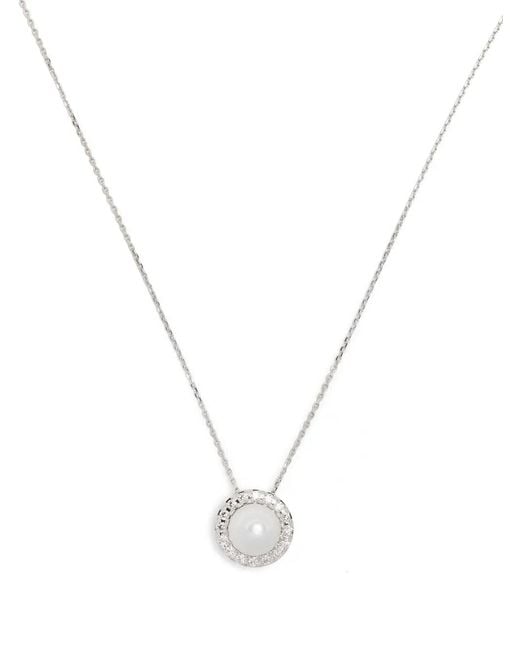 Tasaki Metallic 18Kt Akoya Diamond Necklace