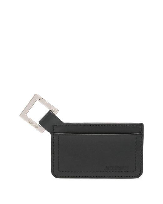 Jacquemus Black Le Porte-Cartes Cuerda Leather Cardholder for men