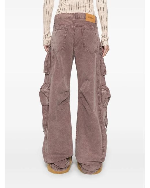 The Attico Purple Fern Trousers