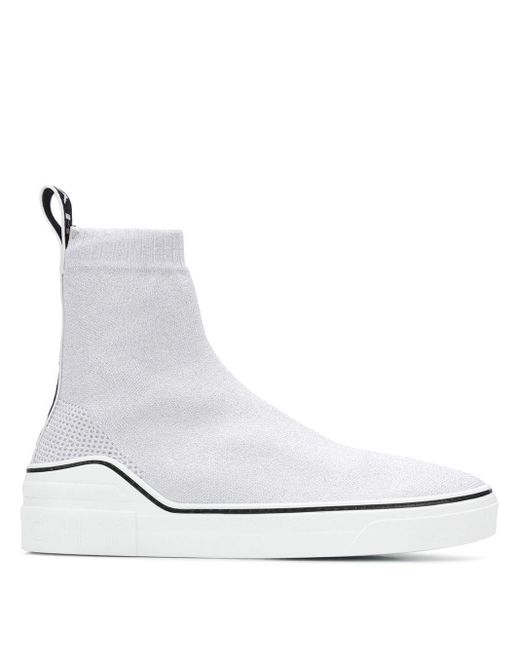 Givenchy White Sock Sneakers