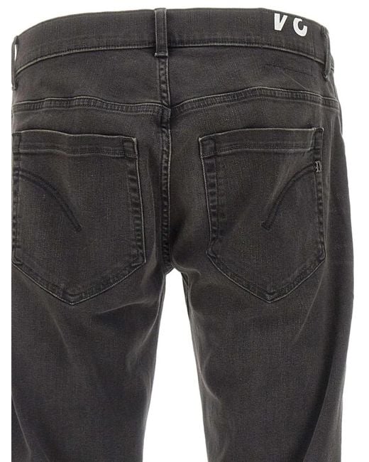 Dondup Gray George Slim-Fit Jeans for men