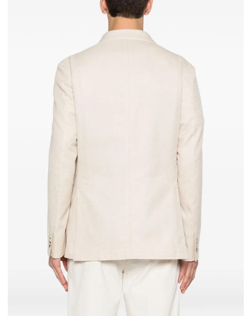 Canali Natural Veste À Boutonnière Croisée for men