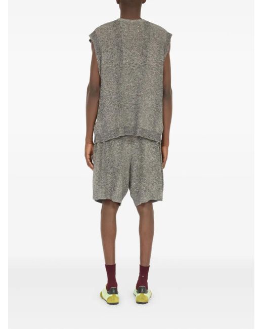メンズ Maison Margiela チネニット トップ Gray