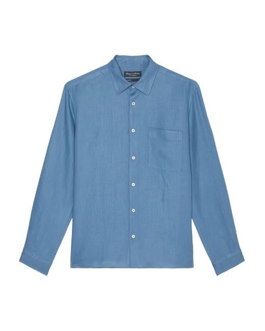 Marc O' Polo Blue Button-Up Shirt for men