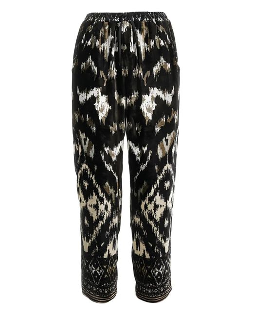 Pierre Louis Mascia Black Kanada Ikat Hose