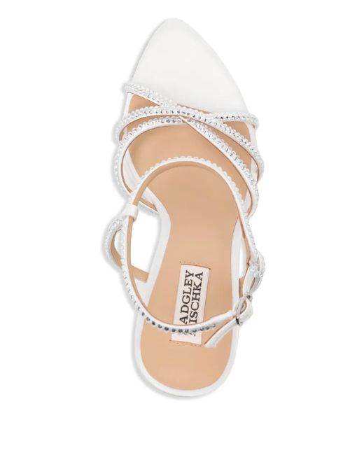 Badgley Mischka Natural 85Mm Julietta Sandals