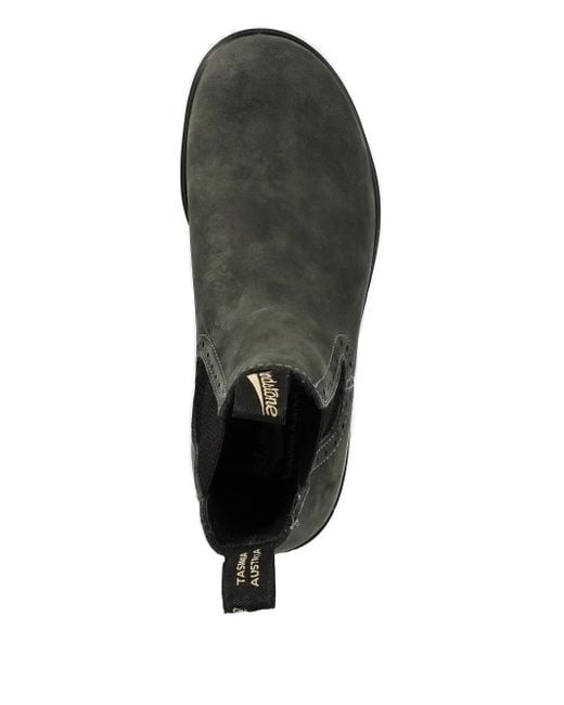 Blundstone Black Perforated Chelsea Boots