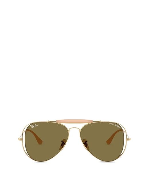 Ray-Ban Green Aviator Sunglasses