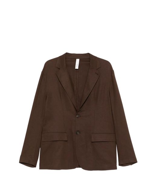 Hevò Brown Galatina Blazer for men
