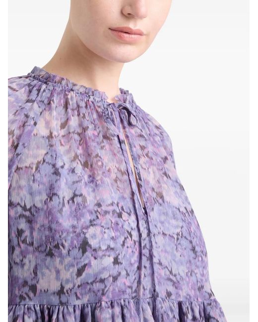 Cinq À Sept Purple Daiya Top