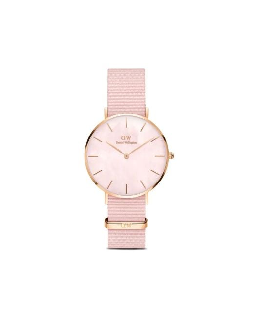 Daniel Wellington Petite Coral Horloge in het Pink