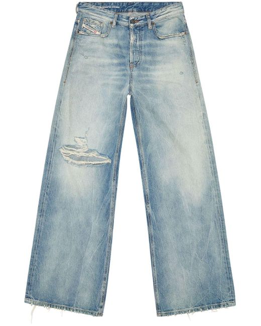 DIESEL Blue 1996 D-Sire Jeans mit weitem Bein