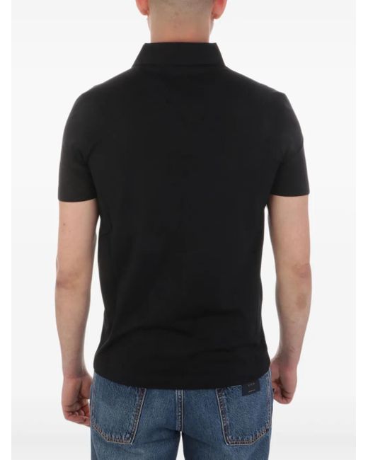 Malo Black Basic Polo Shirt for men