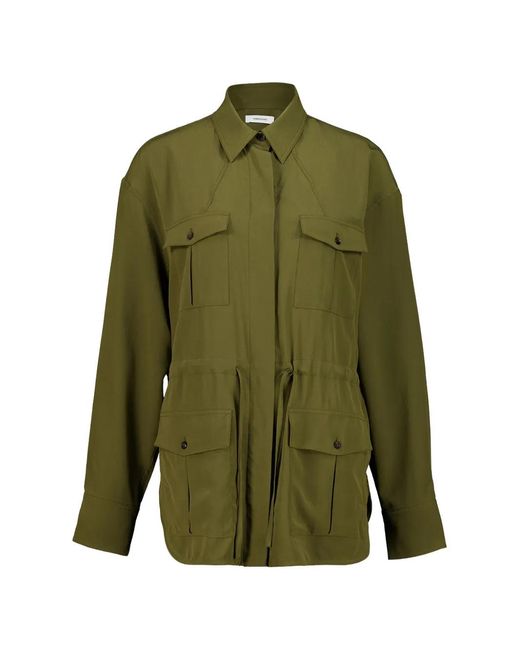 Ferragamo Green Safari Over Shirt