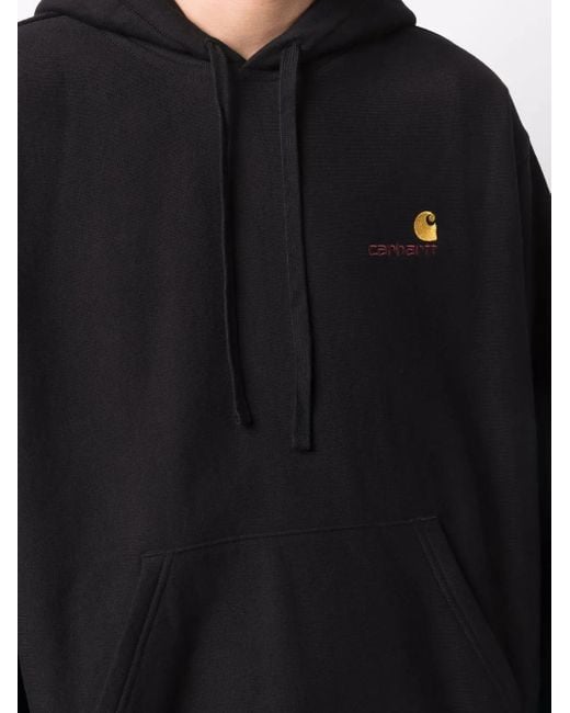 Carhartt Black American Script Hoodie