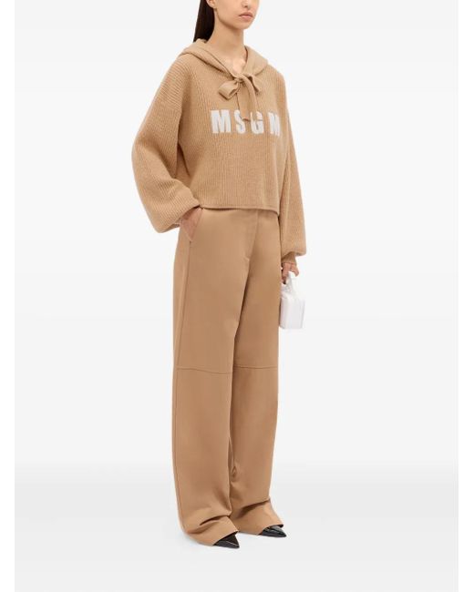 MSGM Natural Sweaters