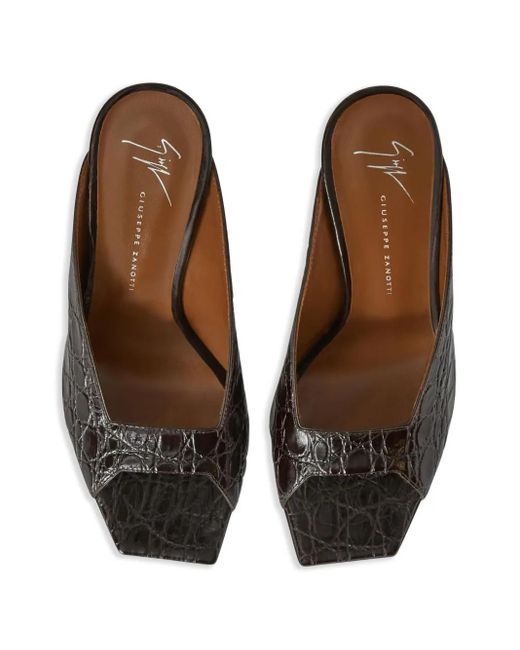 Giuseppe Zanotti Brown 90Mm Mya Sandals