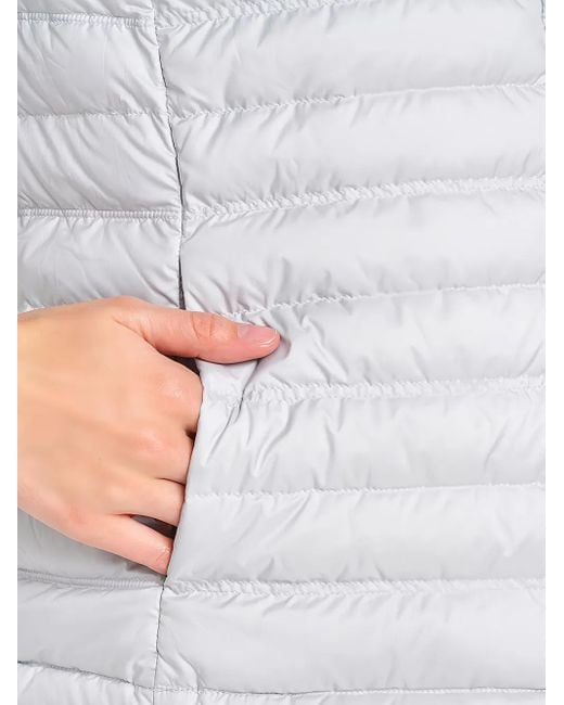 Add Gray Short-Sleeve Quilted Jacket