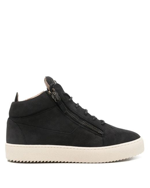 メンズ Giuseppe Zanotti スエード スニーカー Black