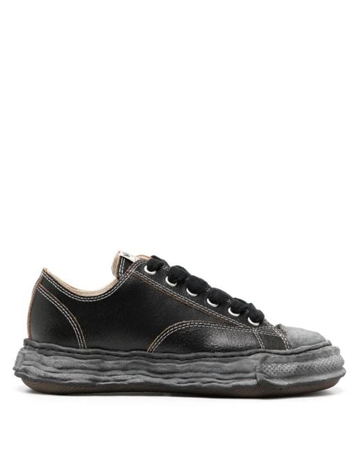 Maison Mihara Yasuhiro Black Peterson 23 Original Sole Chunky Sneakers