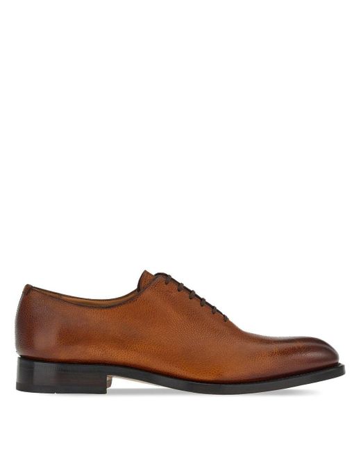 Ferragamo mens shoes brown cheap