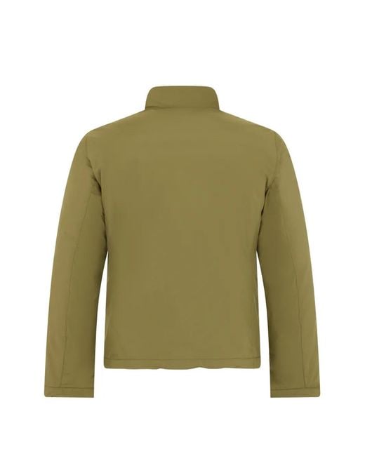 Moorer Green High-Neck Jacket for men
