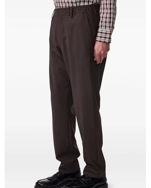 NN07 Straight Broek in het Black voor heren