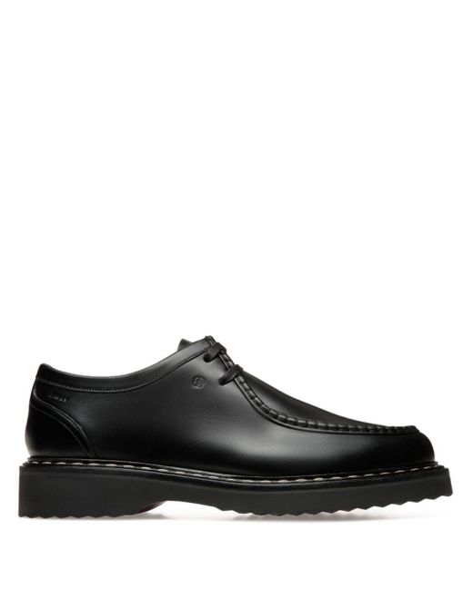 Bally Black Nadhy Round-toe Derby Shoes for men