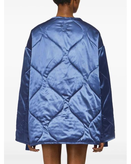 J.W. Anderson Blue Gesteppte Jacke