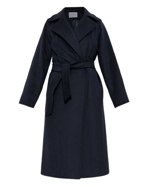 Max Mara Blue Wool Coat