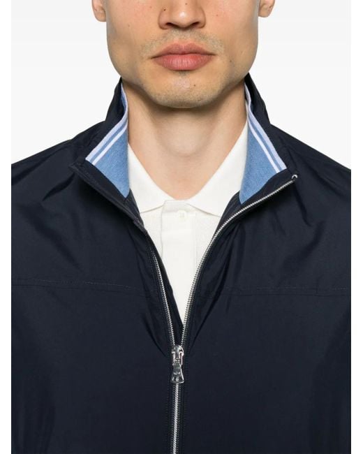 Paul & Shark Blue Lightweight Jacket for men