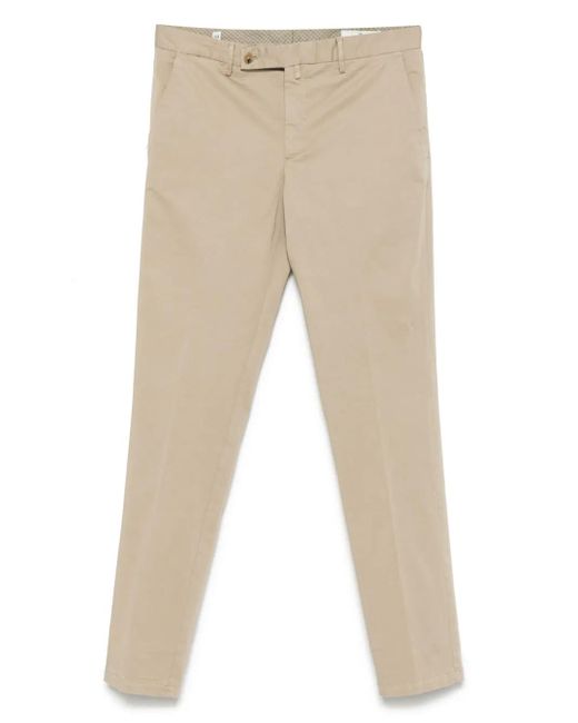 Luigi Borrelli Napoli Klassische Chino in Natural für Herren