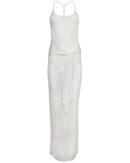 Jacquemus White Nodo Dress